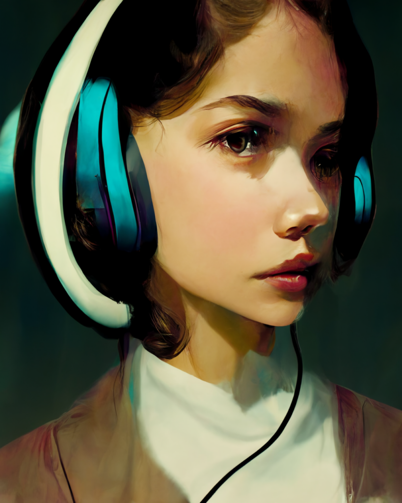 Headphone girls karakunphoto