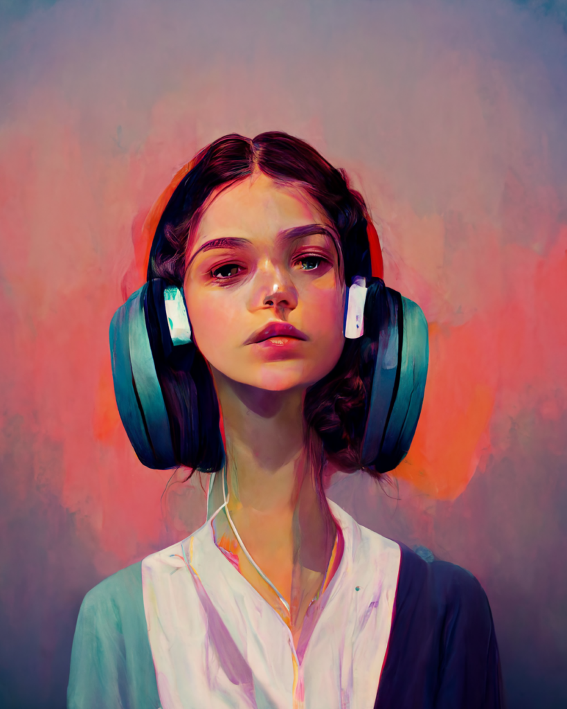 Headphone girls karakunphoto