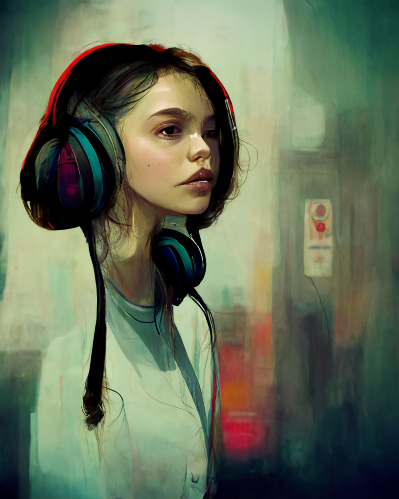 Headphone girls karakunphoto