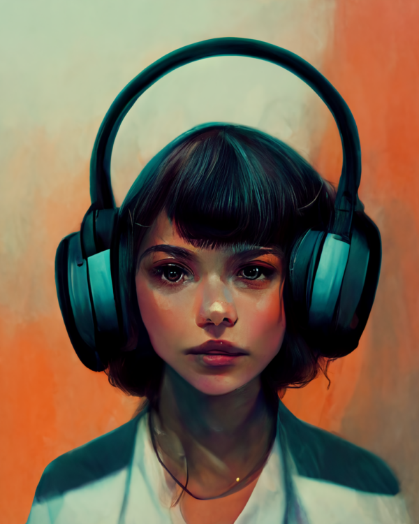 headphone girls